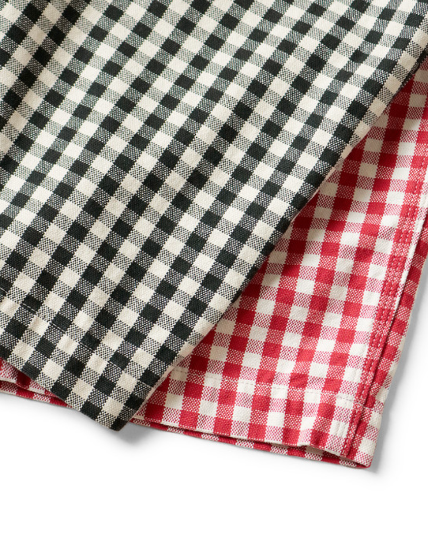 Kapital Canvas Gingham Check Lumber Pants