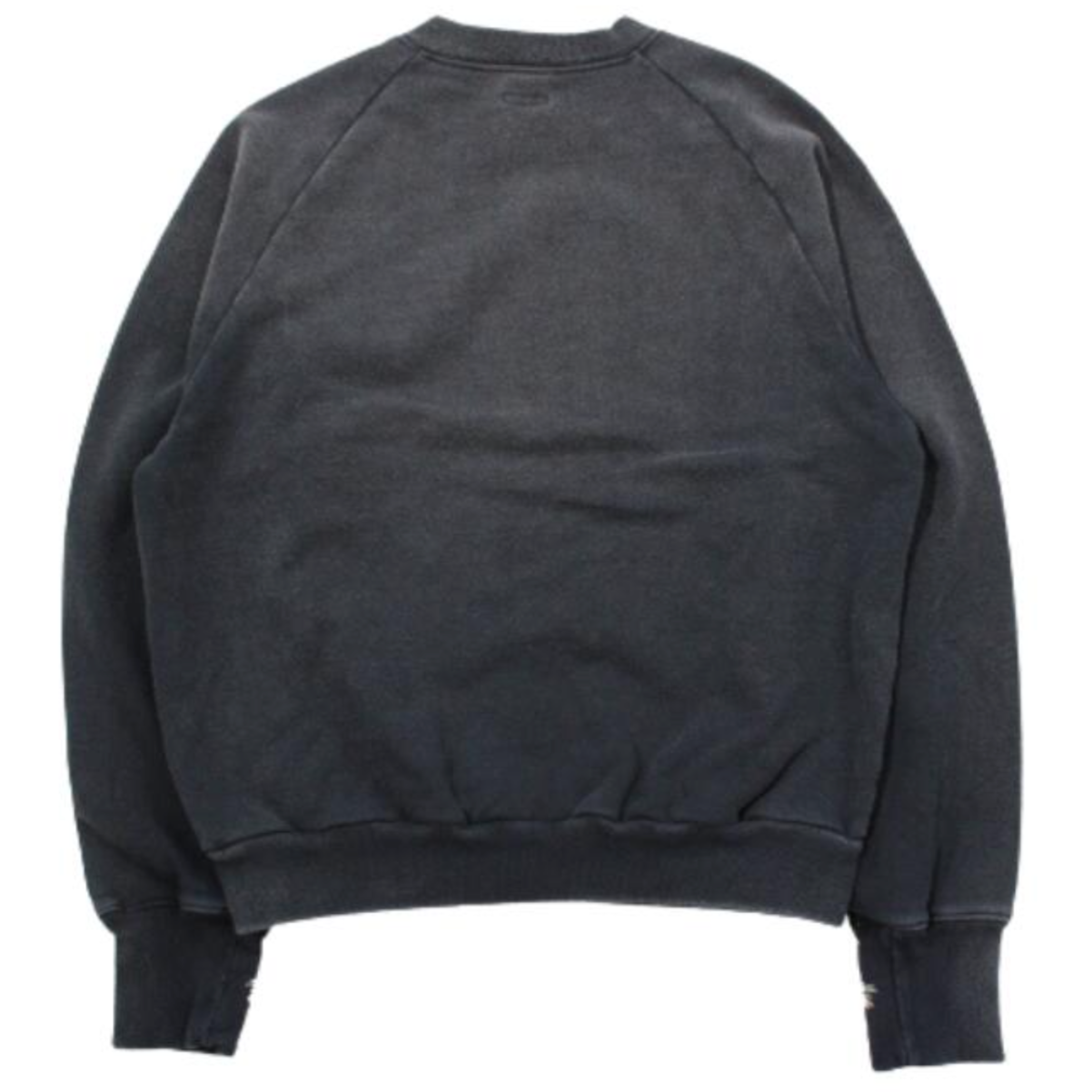 Kapital Fleece Raglan Crewneck Sweatshirt (Speakeasy College Print)