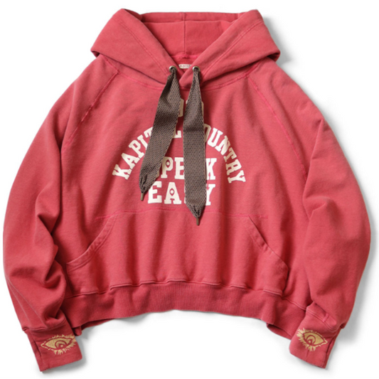 Kapital Fleece Devil Hoodie (Speakeasy College Print)