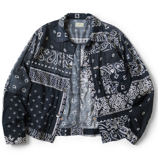 Kapital Gauze Bandana Patchwork 1st Jacket