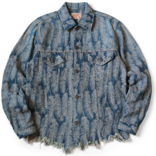 Kapital Magpie Feather 3rd Jacket Light Indigo