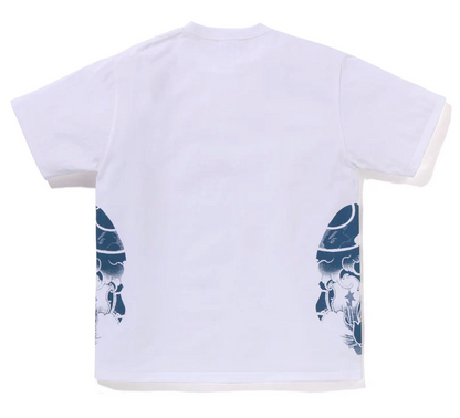 Bape Japanese Tattoo Side Big Ape Head Tee