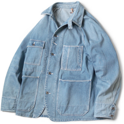 Kapital 12oz Denim Cactus Coverall (Medium Color Processing)