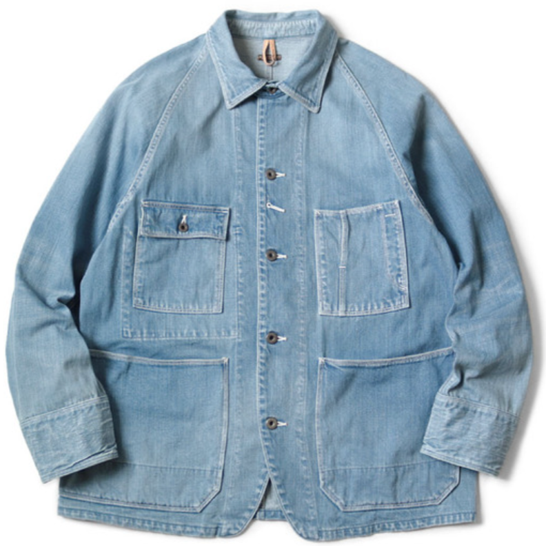 Kapital 12oz Denim Cactus Coverall (Medium Color Processing)