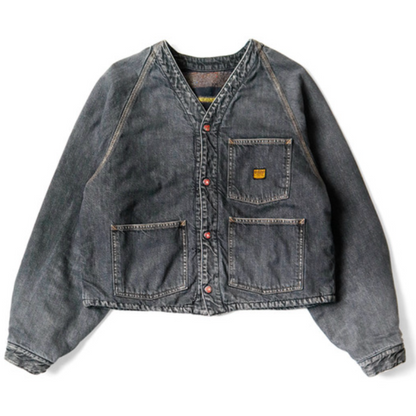 Kapital 11.5oz Denim Profile Rainbowy Lining Railroad Jacket