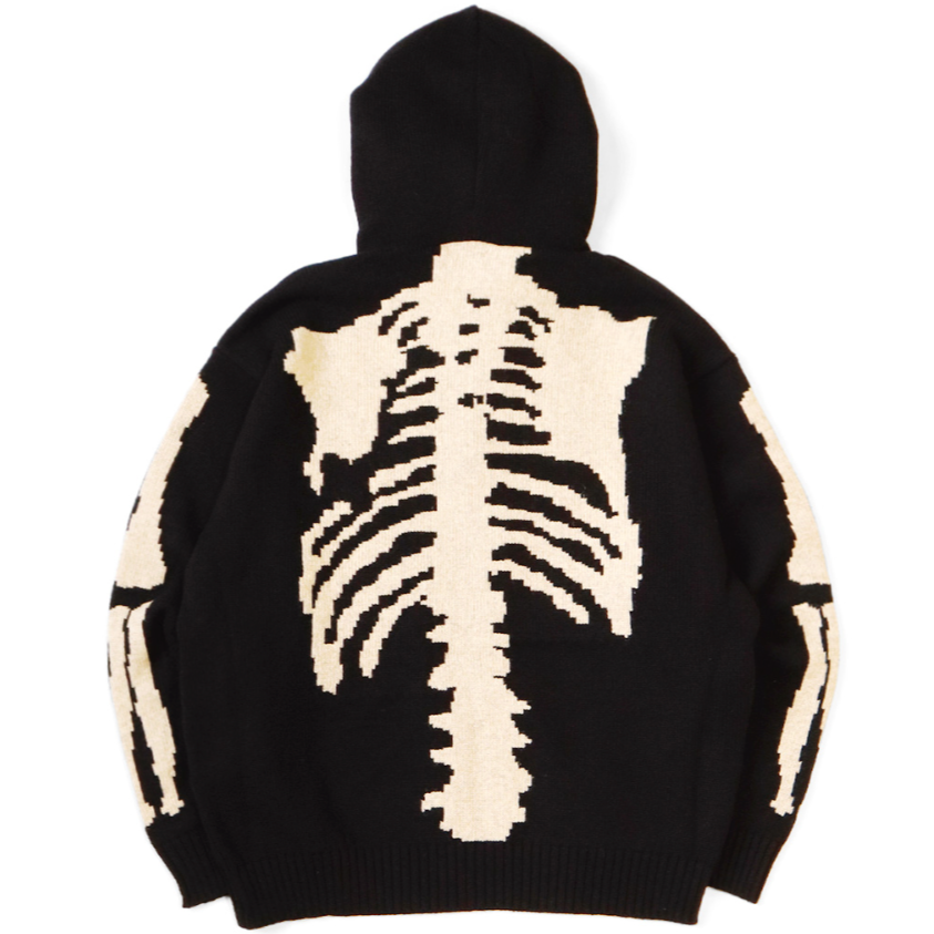 Kapital 5G Wool Bone Hooded Sweater