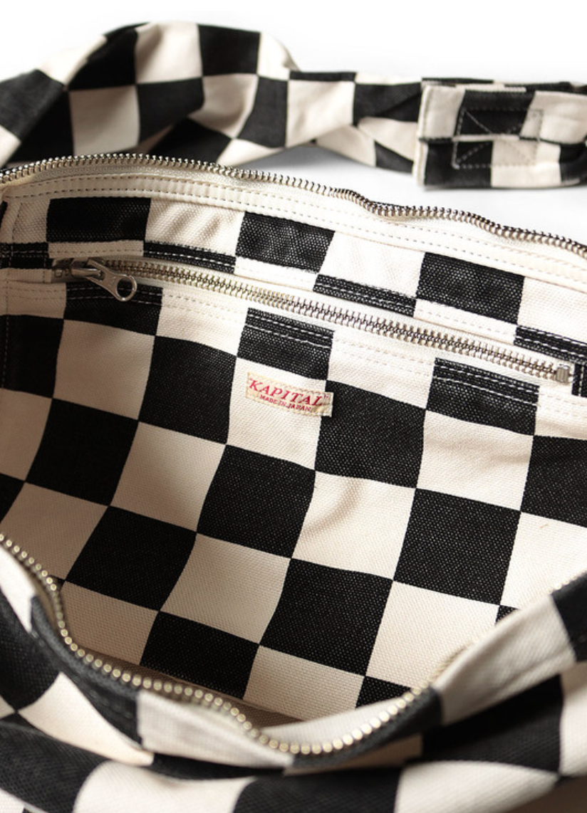 Kapital No. 8 Canvas Racer Flag Snufkin Bag