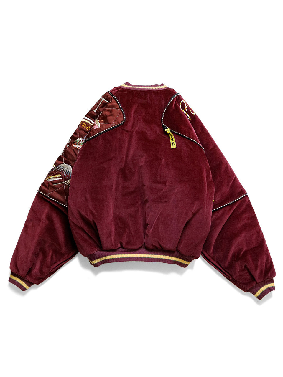 Kapital Velveteen Siamese Bomber Jacket (Beautiful TIBET)