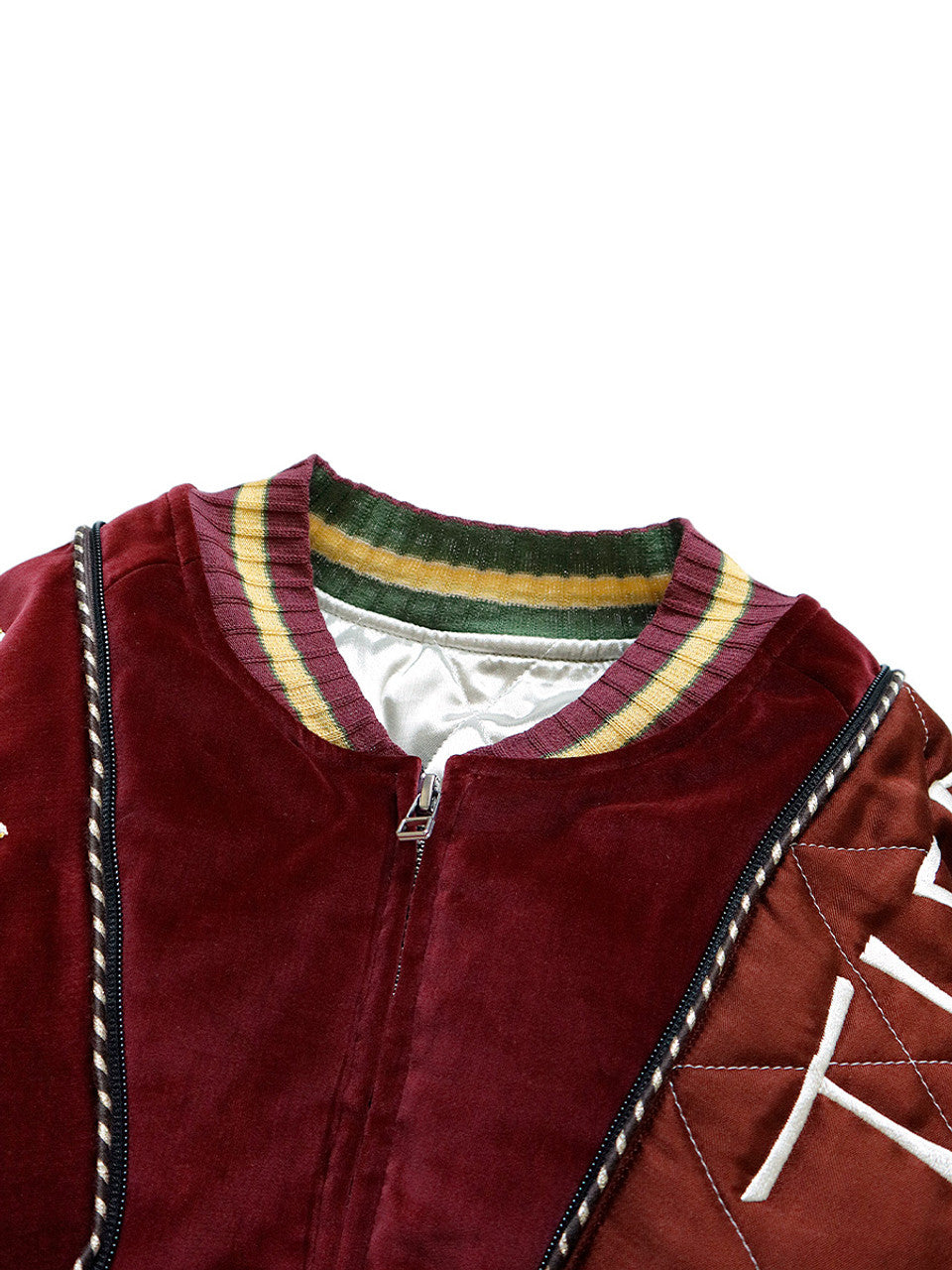 Kapital Velveteen Siamese Bomber Jacket (Beautiful TIBET)