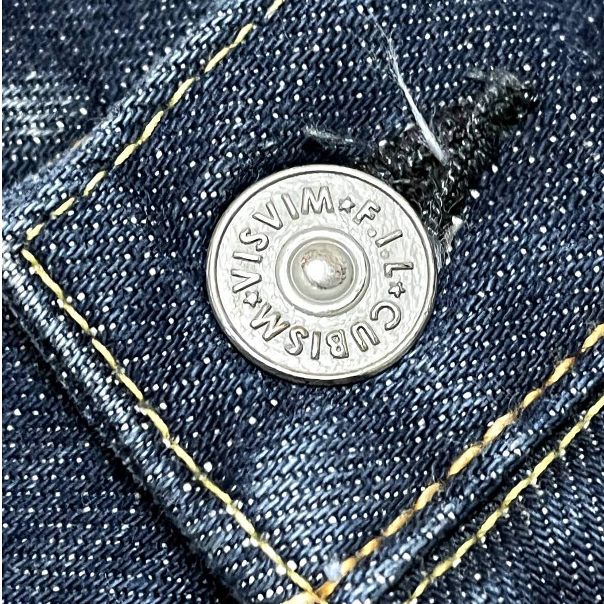 Visvim Social Sculpture 03R Raw Selvedge Denim Jeans