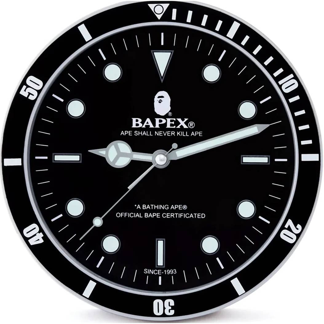 Bape wall clock best sale