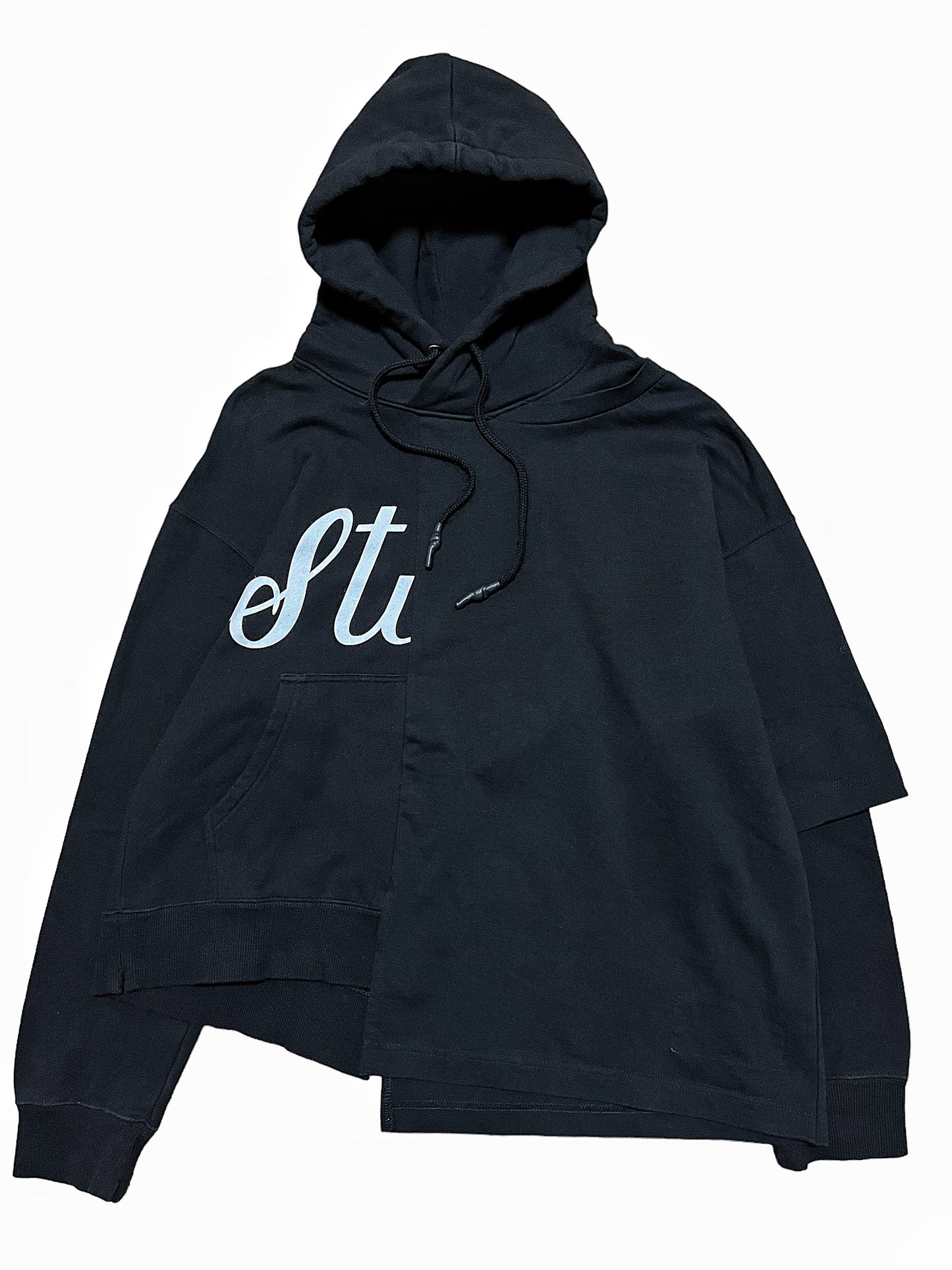 Maison Mihara Yasuhiro Combined Pullover Hoodie