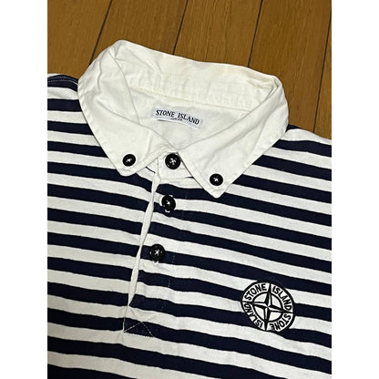 Stone Island Junior Stripe Rugby Shirt