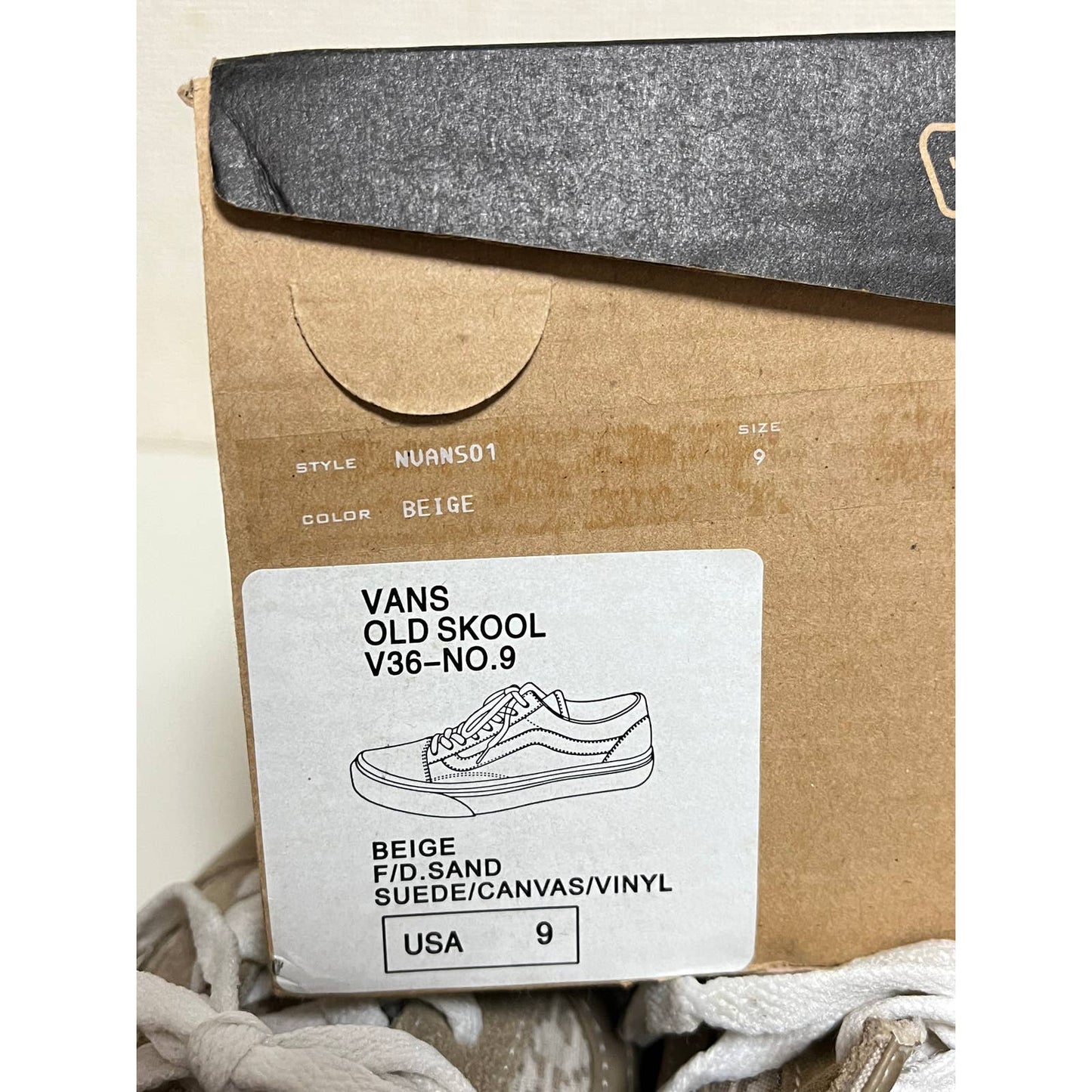 Number (N)ine x Vans Old Skool Tan