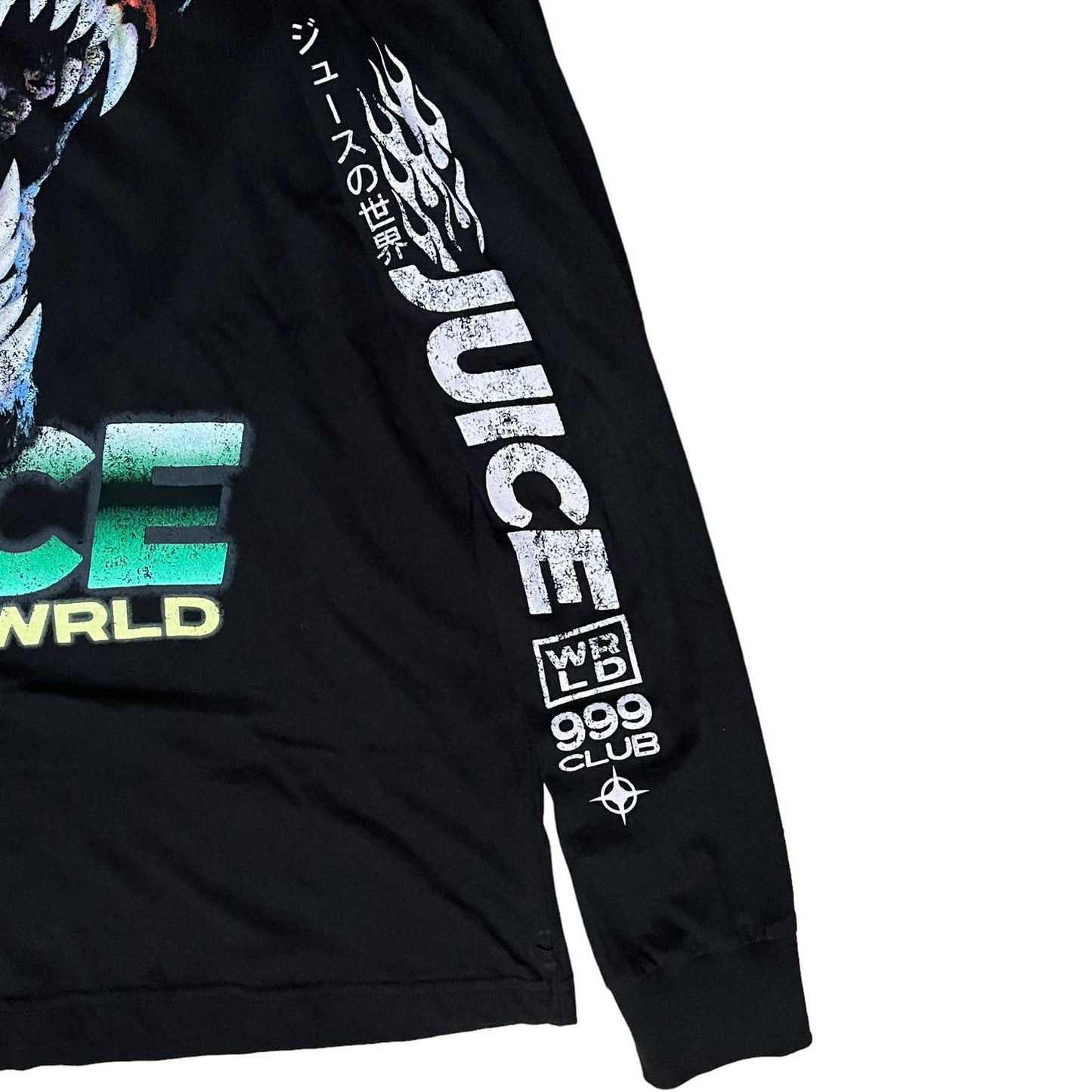 Juice WRLD 999 Club Rottweiler Long Sleeve Black