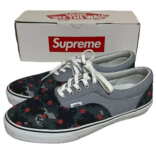 Supreme x CDG x Vans Era Digi Camo SS13