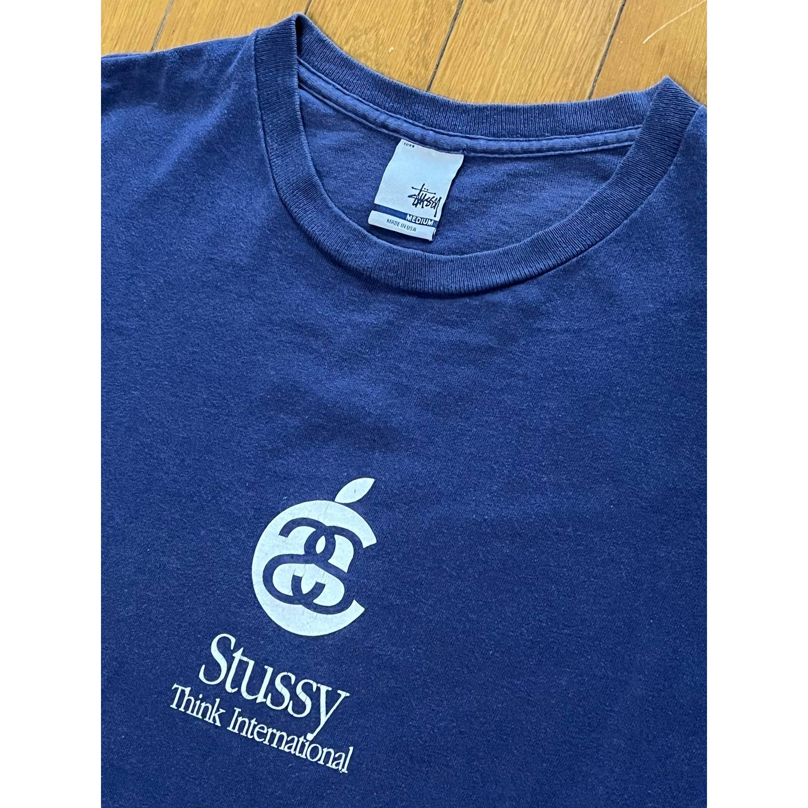 Stussy Apple Think International Tee (90s) – COJP Gallery