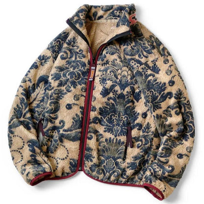 Kapital Damask Fleece Zip Jacket Blouson (Virgin Maria)