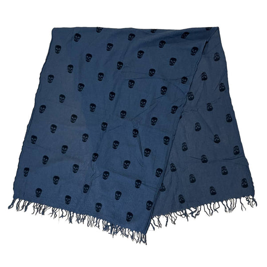 Hysteric Glamour Skull Scarf Gray