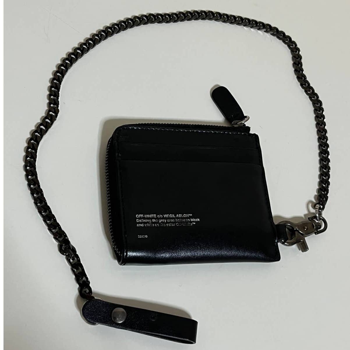 Off White Chain Wallet