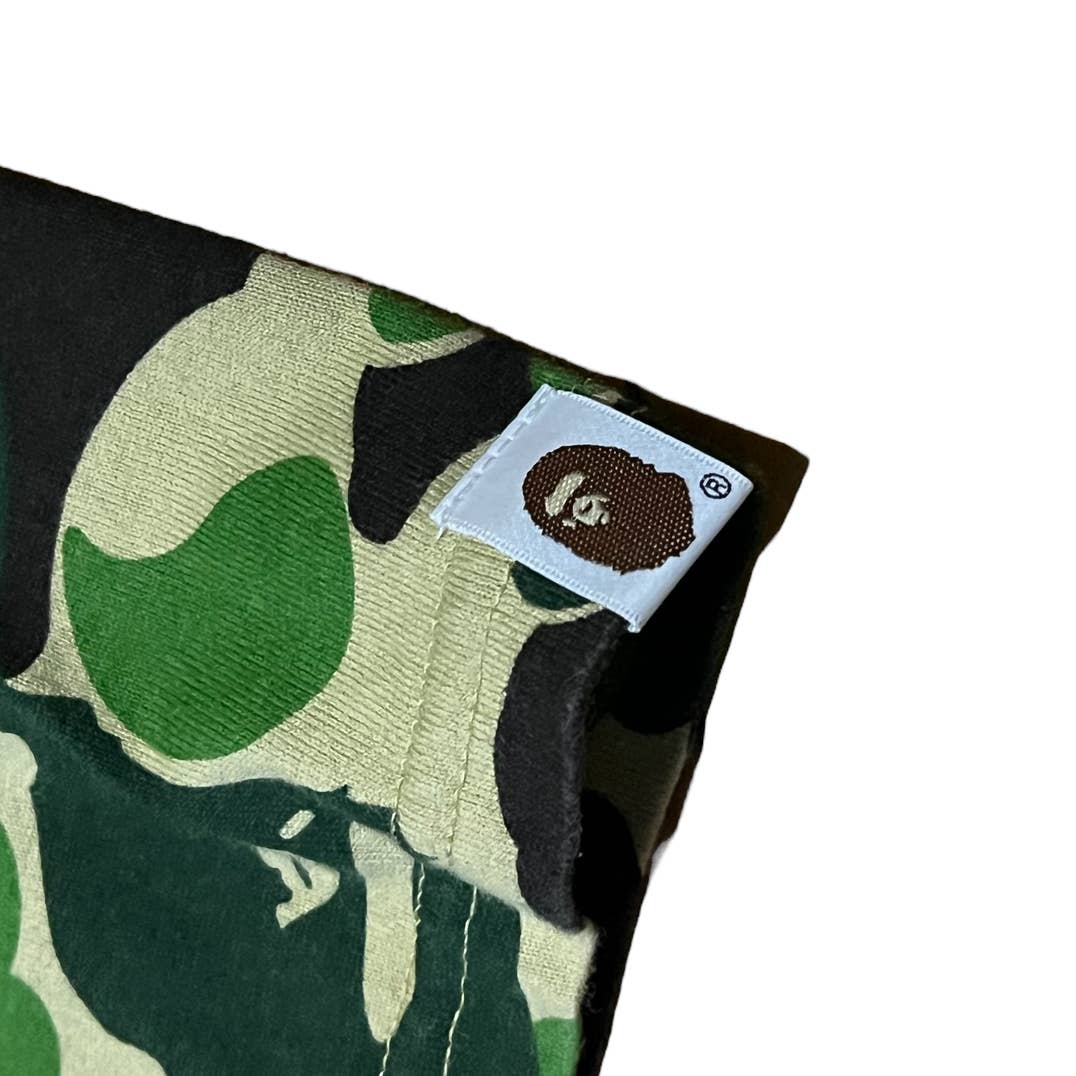 Bape ABC Camo Tee Green