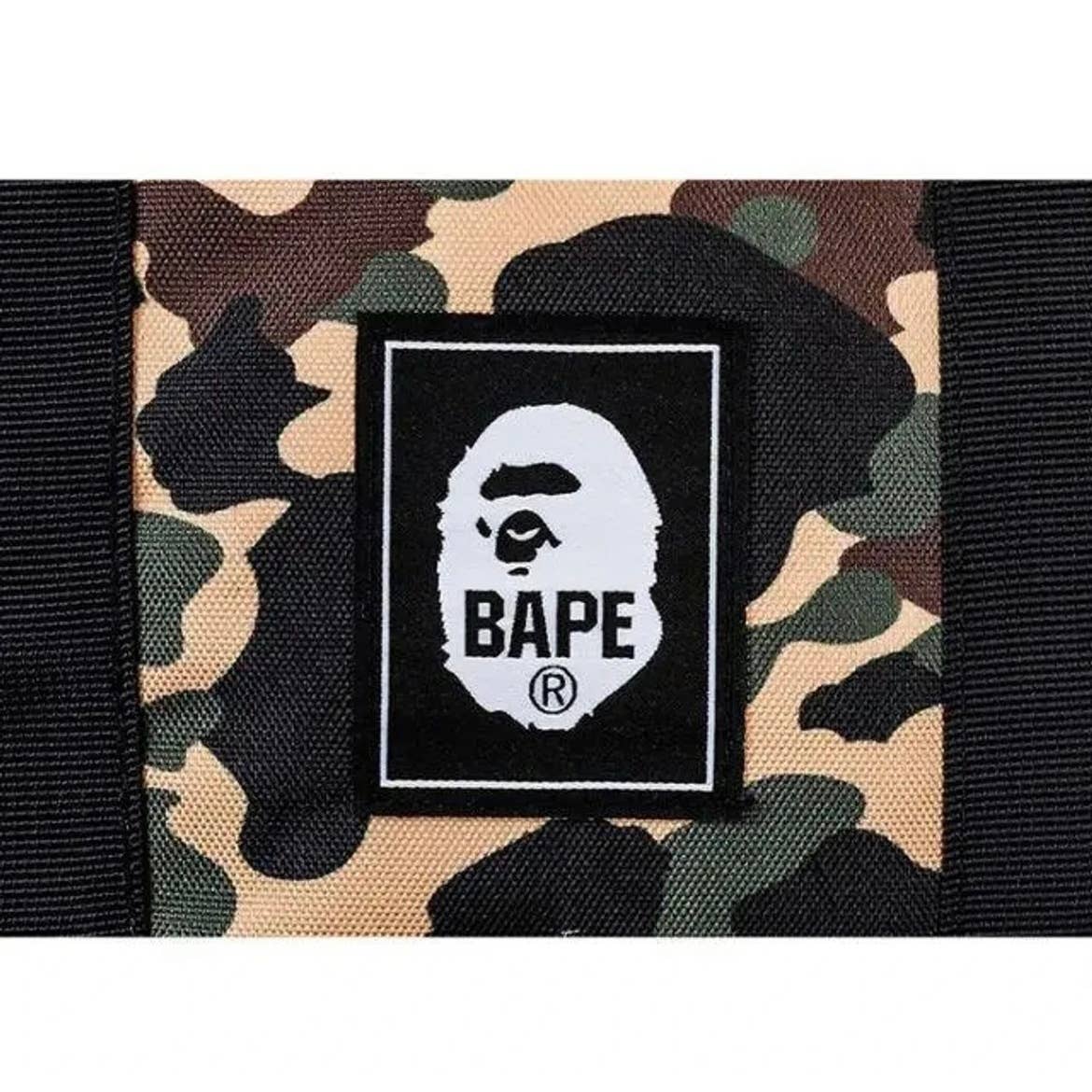 Bape 1st Camo Tote Bag Yellow