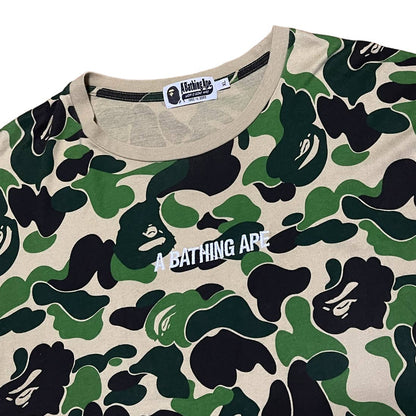 Bape ABC Camo Tee Green