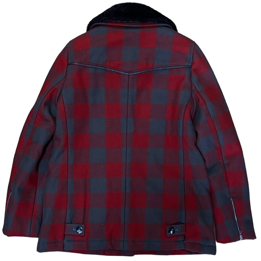 APC Wool Check Shearling Jacket – COJP Gallery